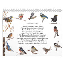 Bird Calendar 2024
