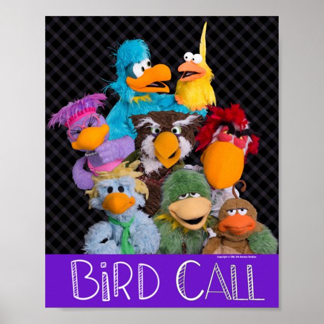 Bird Call Cast Poster (Front)