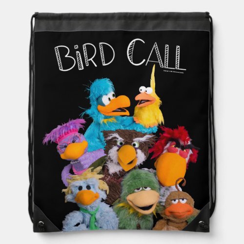 Bird Call Drawstring Backpack