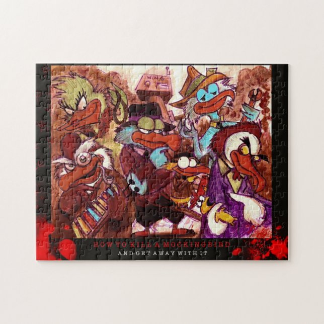 Bird Call Murder Mystery Puzzle (Horizontal)