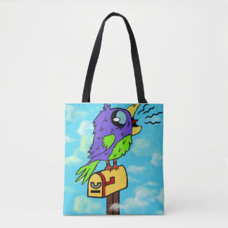 bird call tote bag