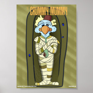Bird Call x Classic Monsters - Crummy Mummy Poster