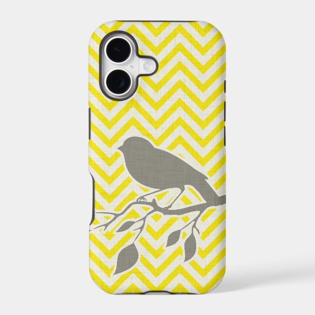 Bird & Chevron iPhone Case (Back)