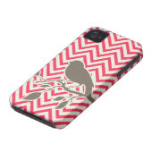 Bird & Chevron iPhone Case (Bottom)