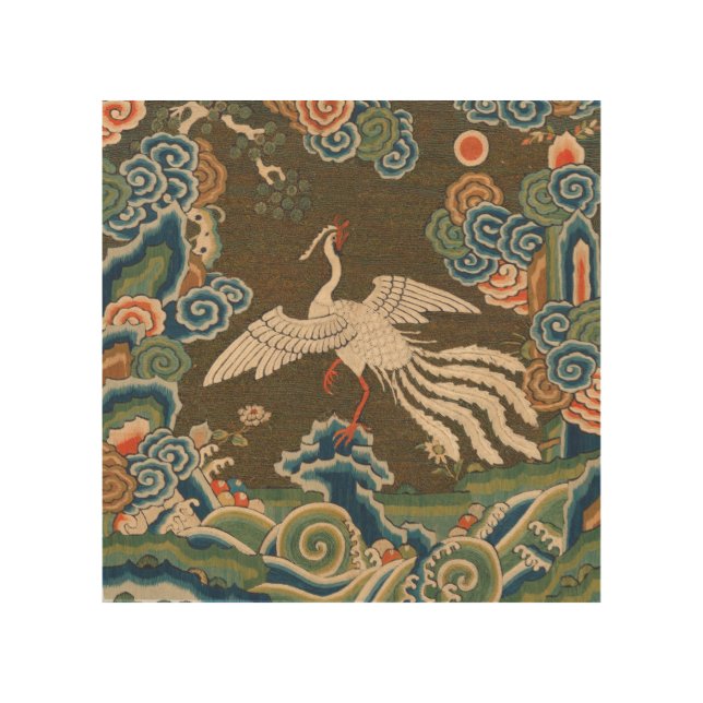 Bird Chinese Antique Decor (Front)