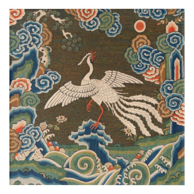 Bird Chinese Antique Decor (Front)