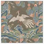Bird Chinese Antique Decor Fabric