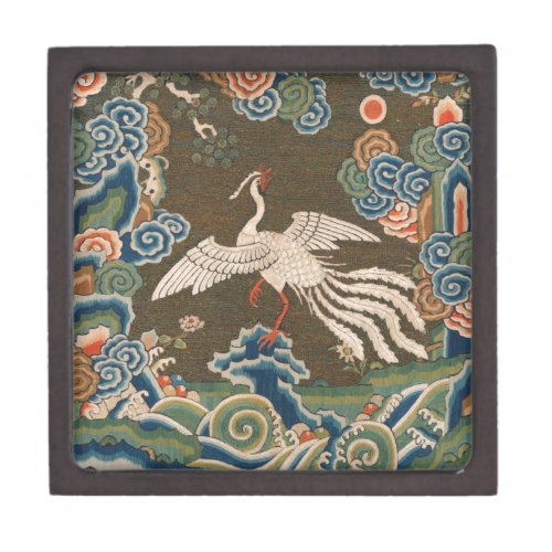 Bird Chinese Antique Decor Gift Box