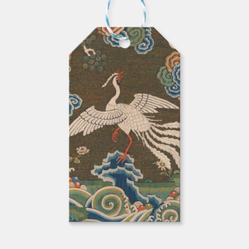 Bird Chinese Antique Decor Gift Tags