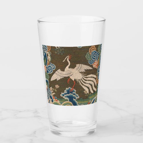 Bird Chinese Antique Decor Glass