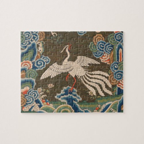 Bird Chinese Antique Decor Jigsaw Puzzle