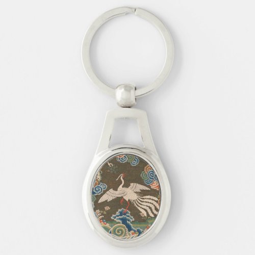 Bird Chinese Antique Decor Keychain