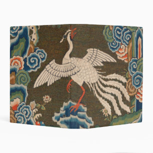 Bird Chinese Antique Decor Mini Binder