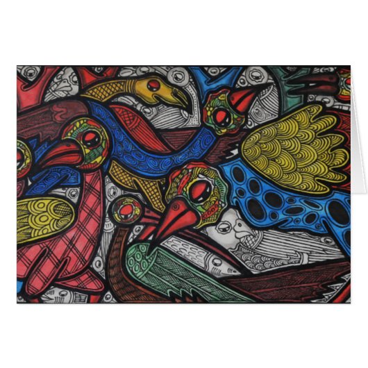 Bird conference cards (Front Horizontal)
