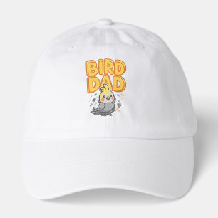 Bird Dad Cute Cockatiel Hat
