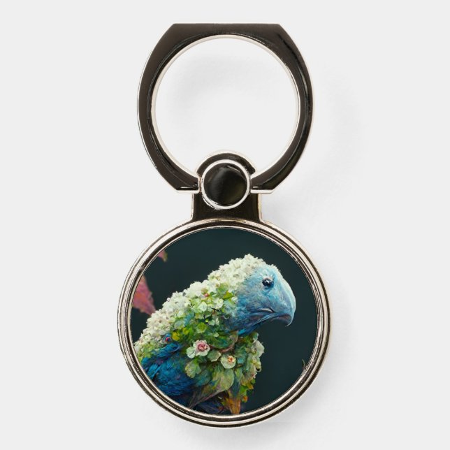 Bird Design Phone Ring – Elegant and Practical Nat (Front)