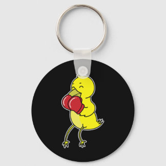Bird Does Boxing Keychain