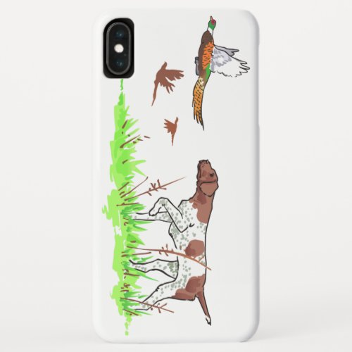 Bird Dog and Pheasant iPhone XS Max Case