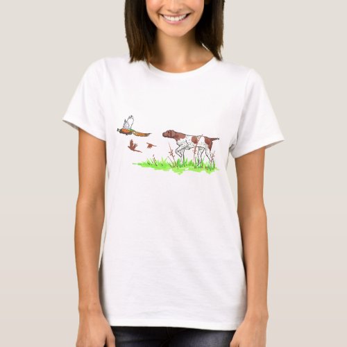 Bird Dog and Pheasants T_Shirt