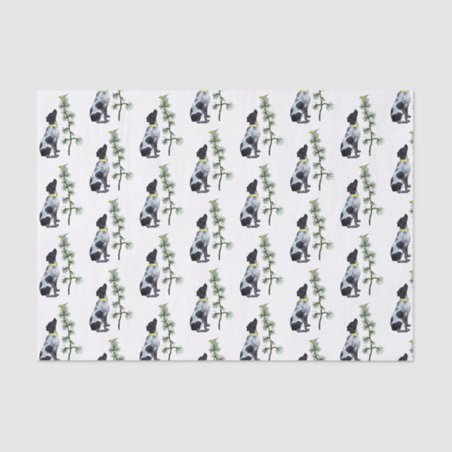 Bird Dog Tissue Paper (Front)