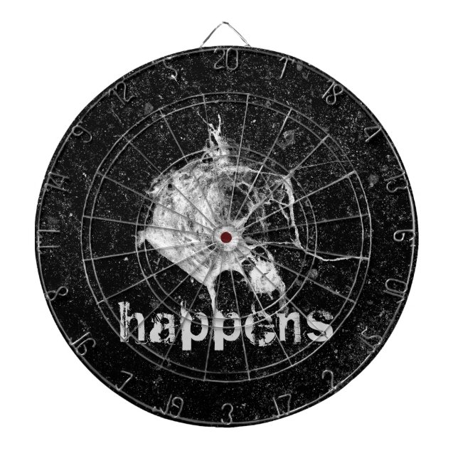 Bird Dropping Funny and Cool Dart Board (Front)