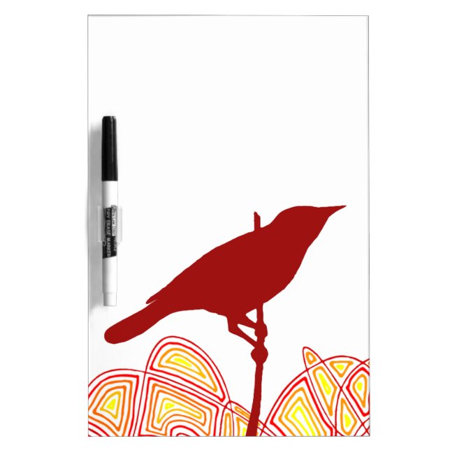 Bird Dry-Erase Board (Front)