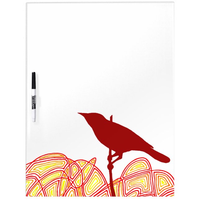 Bird Dry-Erase Board (Front)