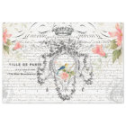 Bird Ephemera Decoupage Paper