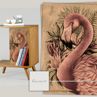 Bird Ephemera Floral Vintage Tissue Paper