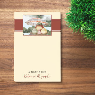 Bird Family Shelter from the Storm Personalized Post-it Notes