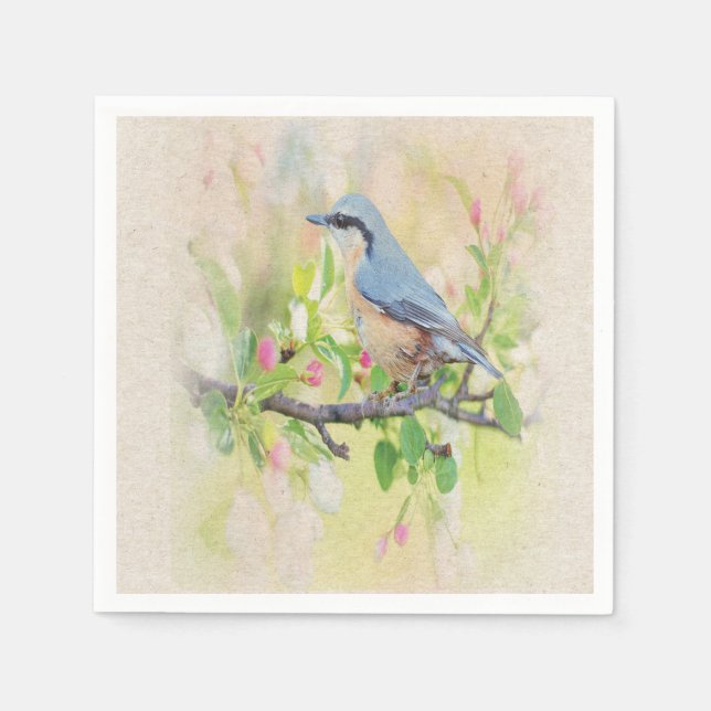 Bird Fanatic Napkins (Front)