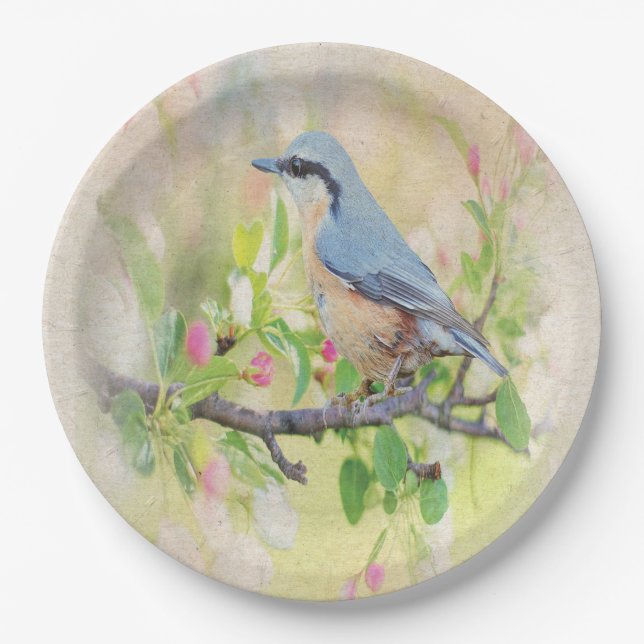 Bird Fanatic Paper Plates (Front)