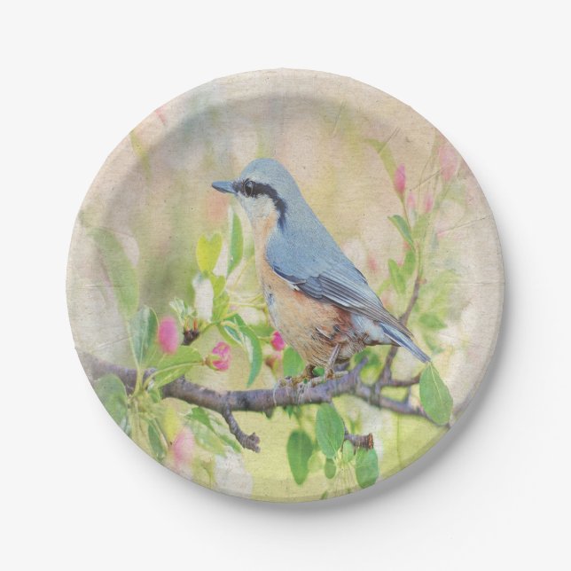 Bird Fanatic Paper Plates (Front)