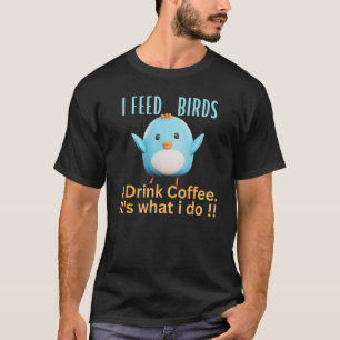 Bird Feeder Retro Classic Love Garden Birds 4 T-Shirt