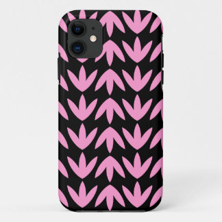 Bird Feet - Pink and Black.pdf iPhone 11 Case