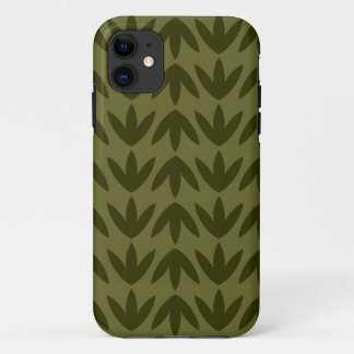 Bird Feet - Shades of olive.pdf iPhone 11 Case