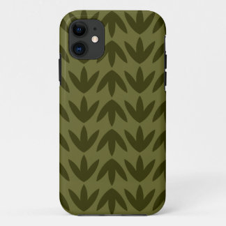 Bird Feet - Shades of olive.pdf iPhone 11 Case