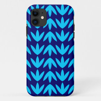 Bird Feet - Sky Blue and Navy.pdf iPhone 11 Case