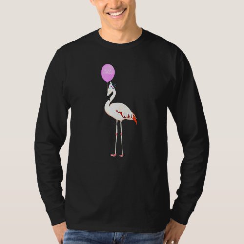 Bird Flamingo Birder Animal Birthday T_Shirt
