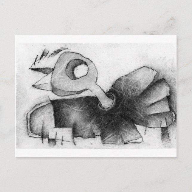 bird flap postcard (Front)