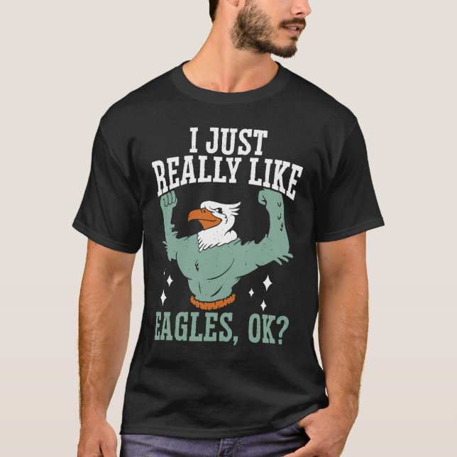 Bird  Flying Animal Ornithology Eagle Whisperer T-Shirt (Front)
