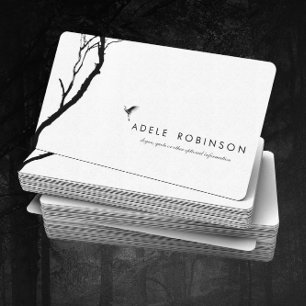 ©Bird Flying to a Tree / Zen Holistic Wellness Business Card