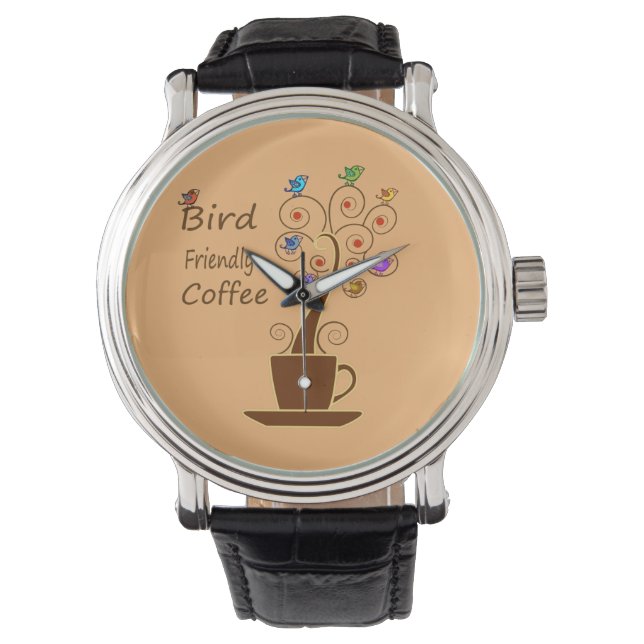 Bird Friendly Coffee Watch (Front)