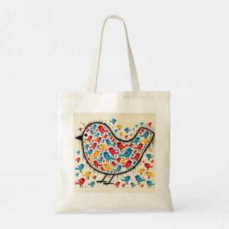 Bird full of birds Tote Bag