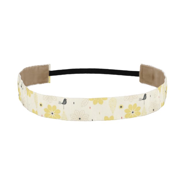 Bird Garden Athletic Headband (Front)