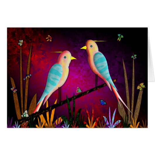 BIRD GARDEN CARDS (Front Horizontal)