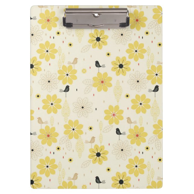 Bird Garden Clipboard (Front)