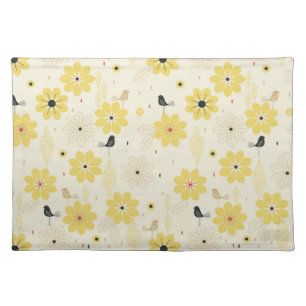 Bird Garden Cloth Placemat
