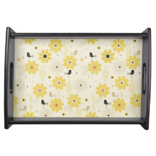 Bird Garden Serving Tray