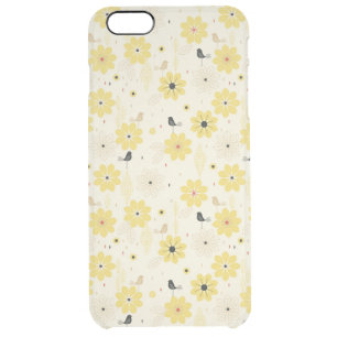 Bird Garden Clear iPhone 6 Plus Case